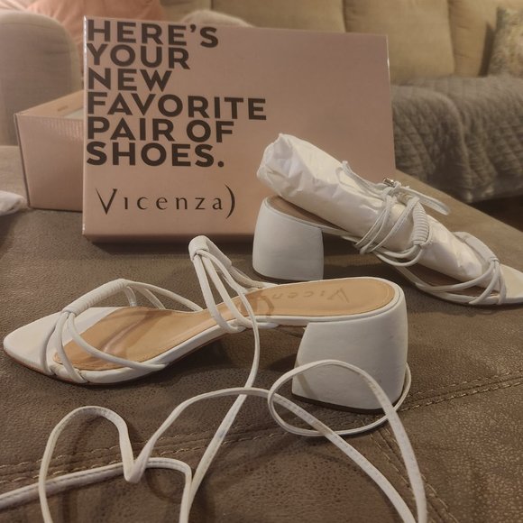 Size 8 Vicenza Shoe, worn once in a wedding - Picture 2 of 2